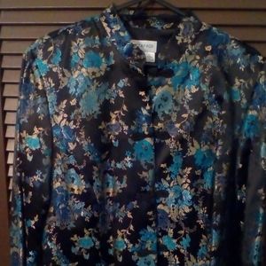 Satin Asian inspired jacket